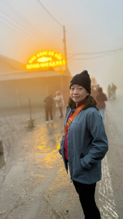Foggy the whole time at Sapa