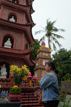 Praying for good health and wealth